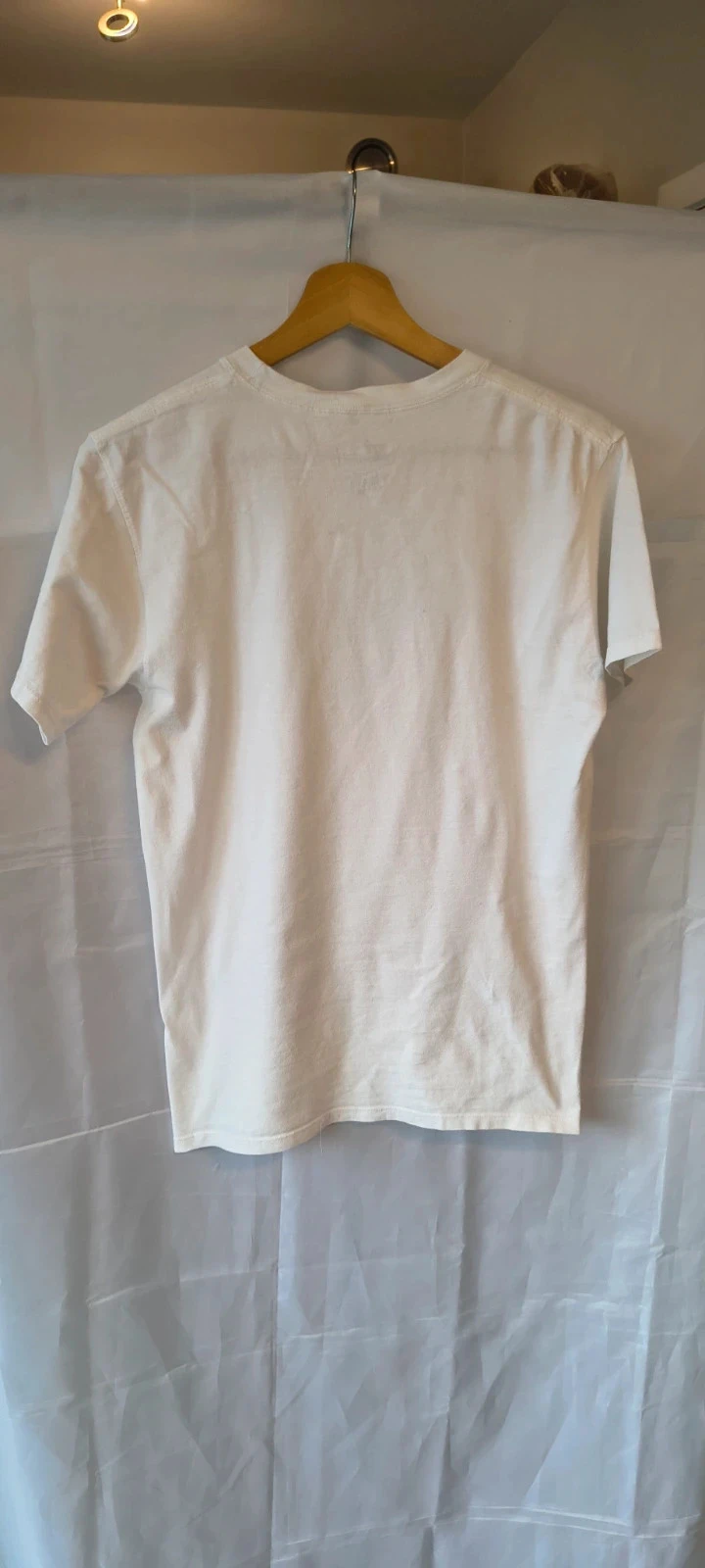 Vintage Champion T-shirt Wit | Geborduurd Logo | Maat S | Streetwear Y2K |#270 – photo 6